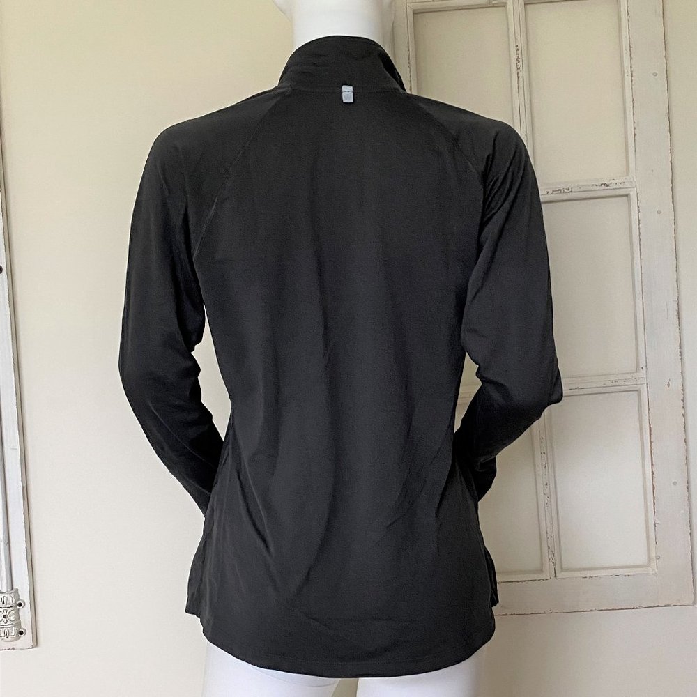 NIKE DRI-FIT TIGERS Gray Thumb holes Sweatshirt 1/2 Zip Front, Long Sleeve Sz M - Picture 6 of 16